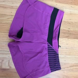 Lululemon speed shorts